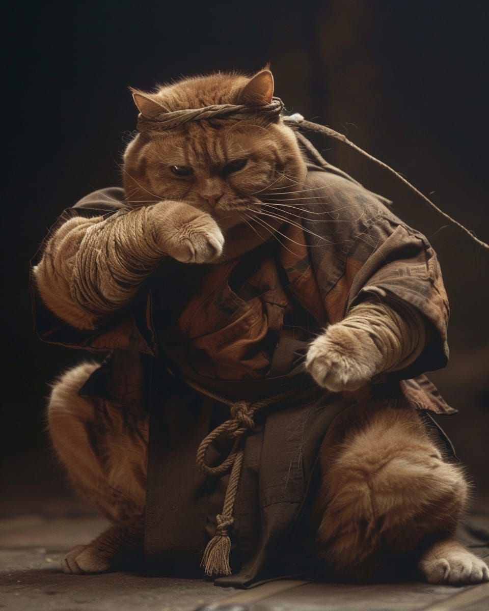 The Way of The Paw Fat Cat