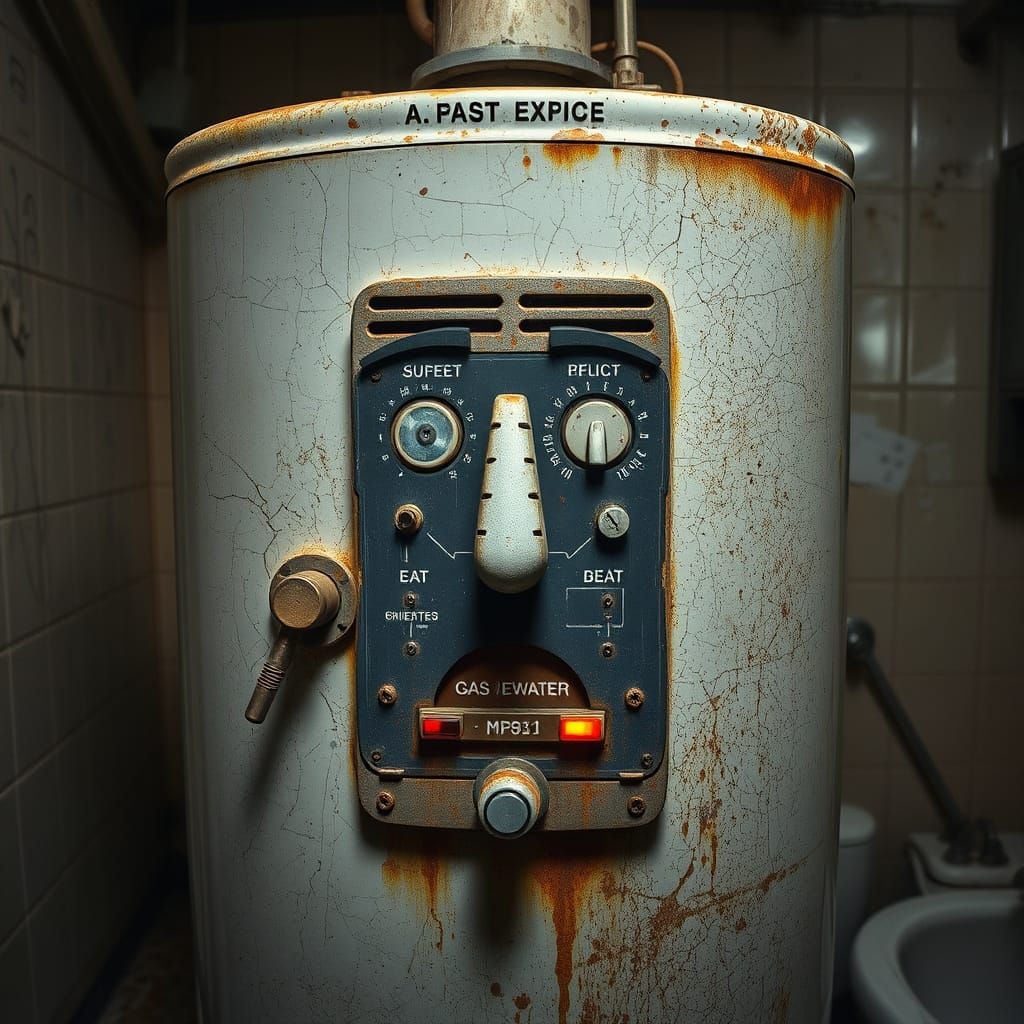 Pareidolia water heater   by @Anna
