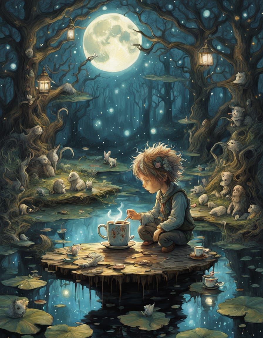 The enchanted coffee shop of Fading Memories