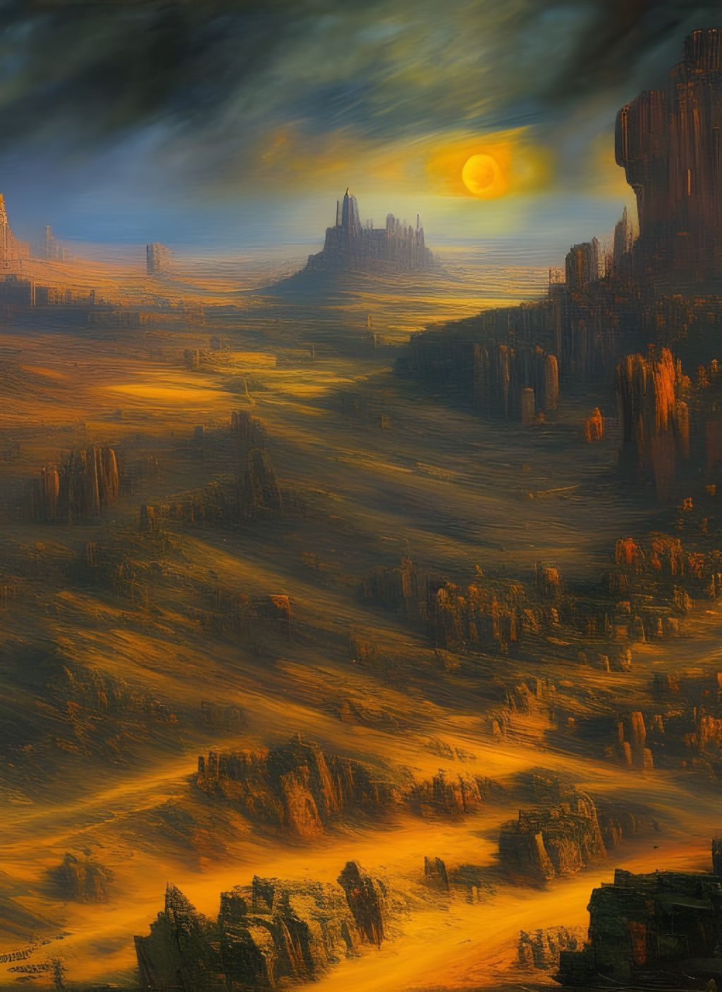 Apocalyptic Wonderland  by @The Weaver