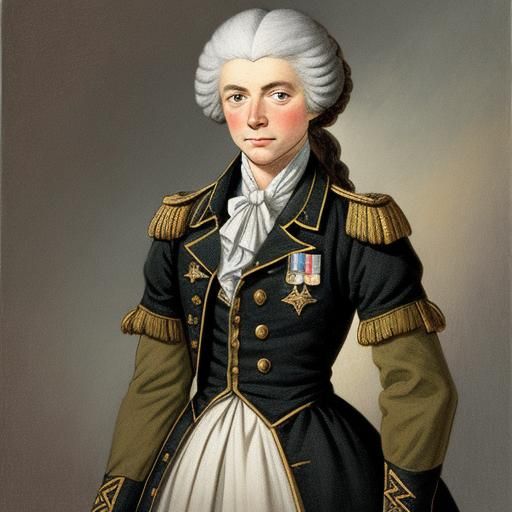 1770s female army officer