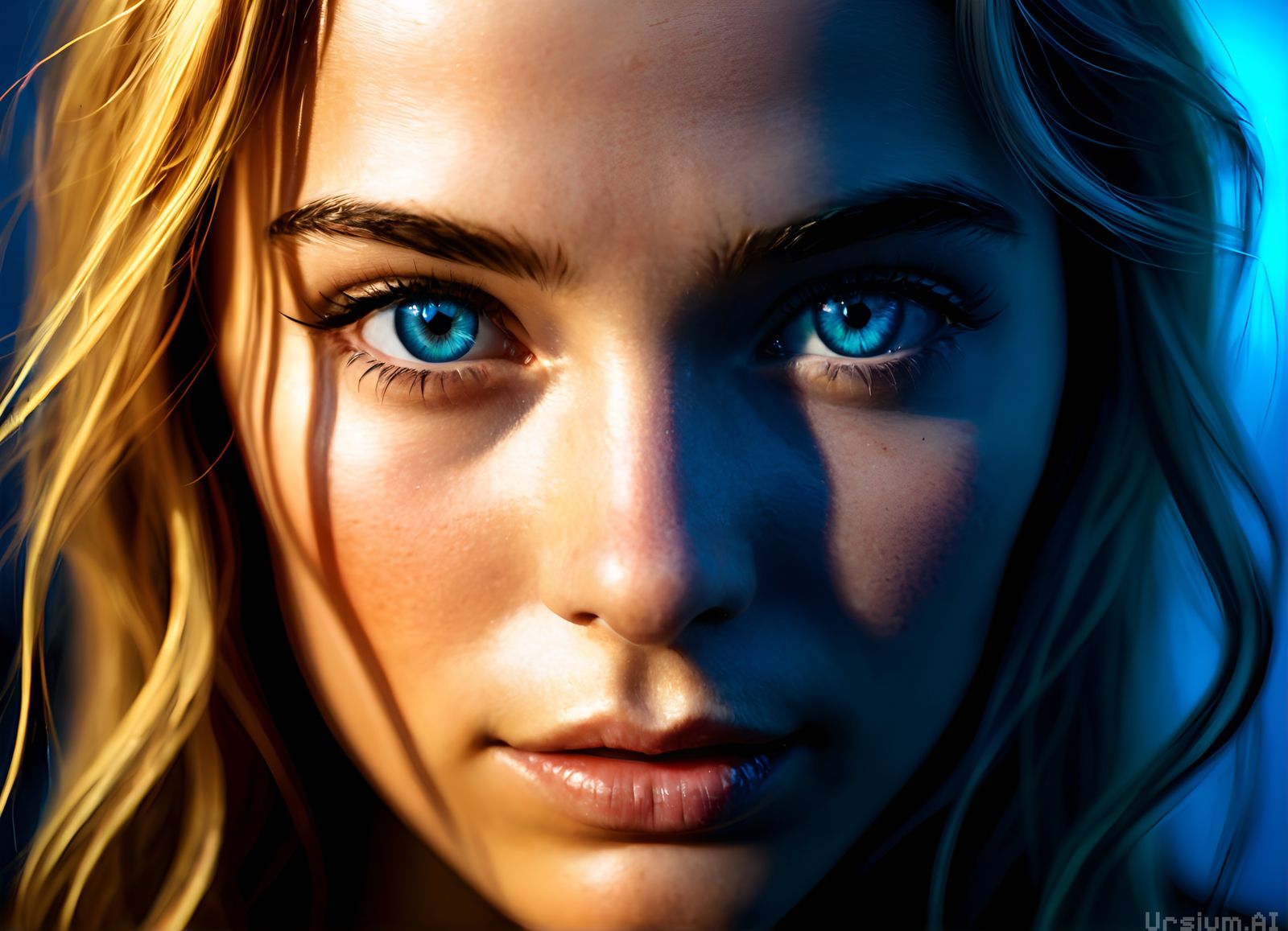 Upscaled and enhanced