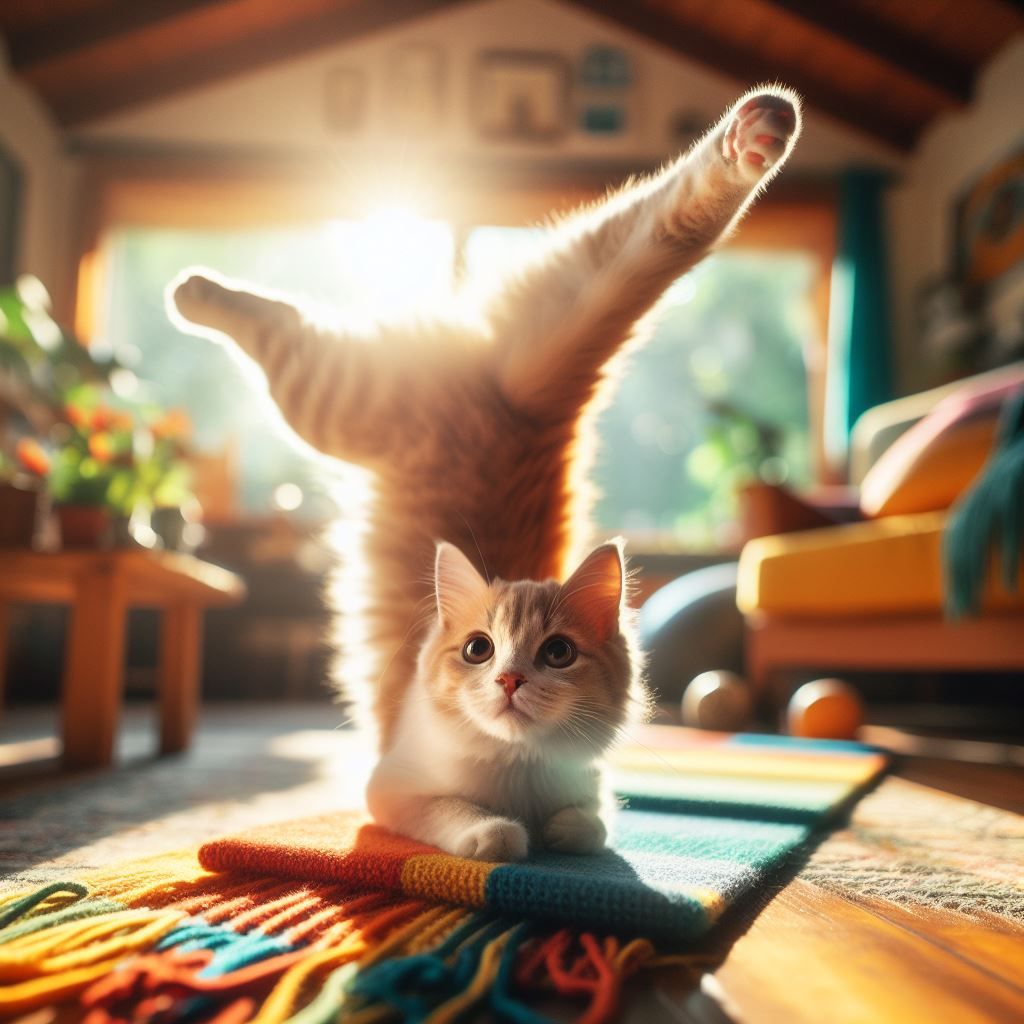 Yoga cat