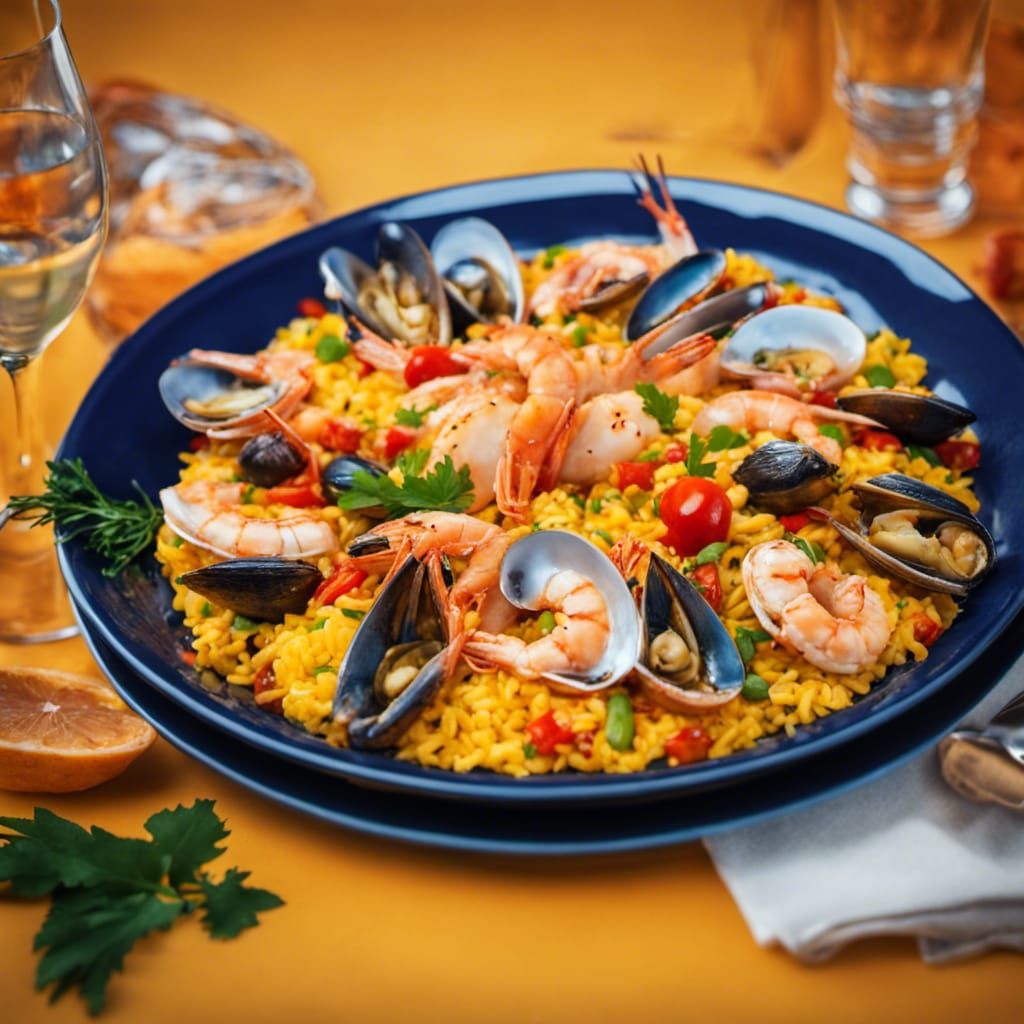 Seafood Paella