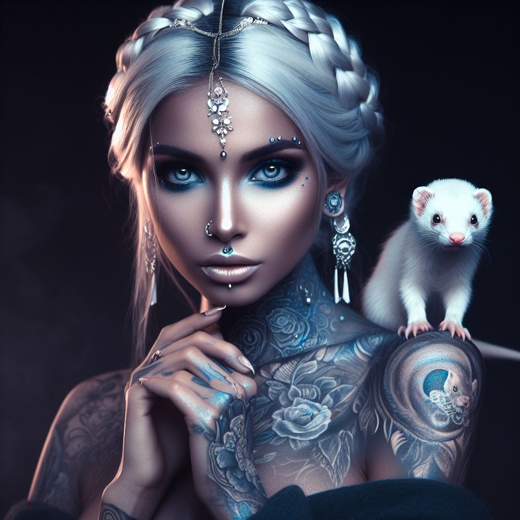 Animal totem le furet