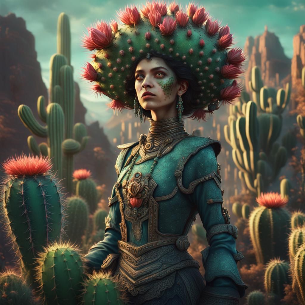 cactus lady 3