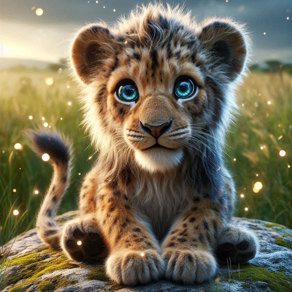 The fluffiness of the savannah