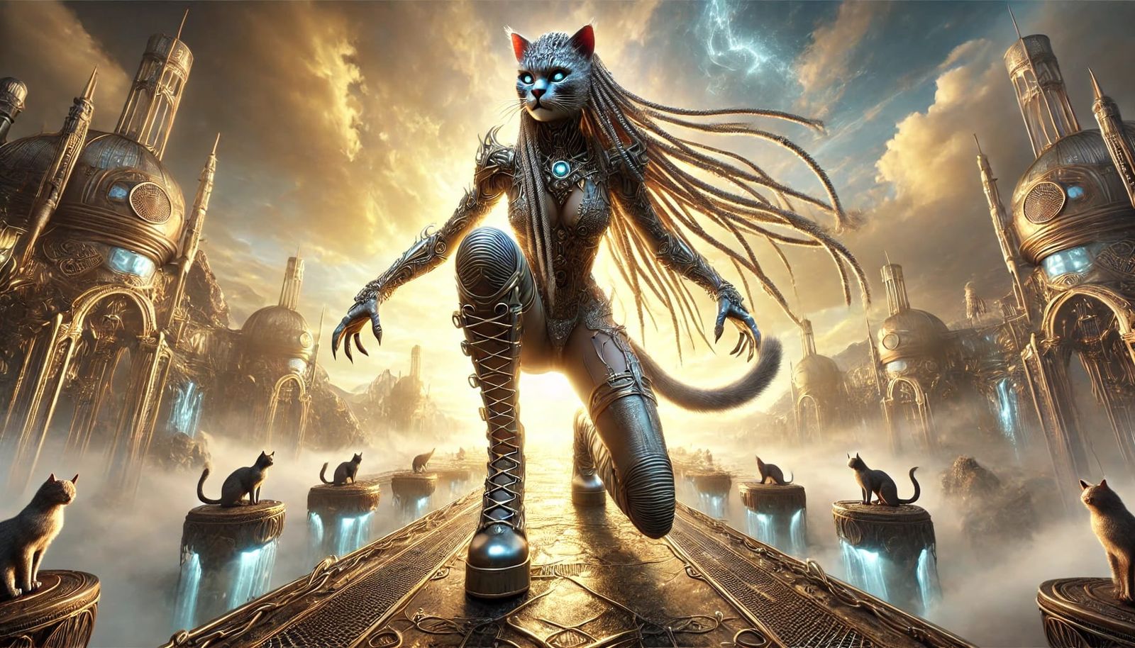 The Cat Who Stormed the Celestial Corridor