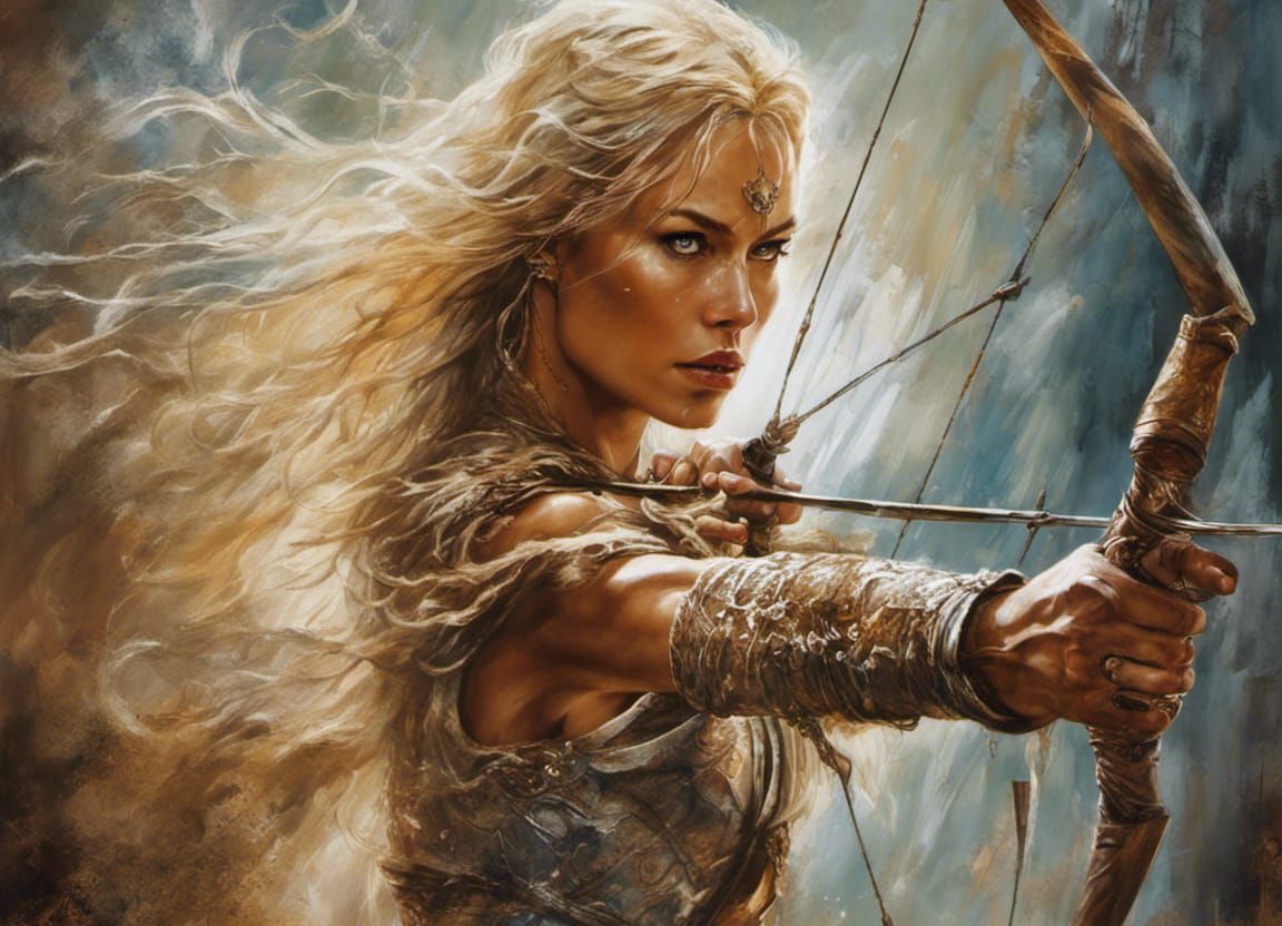 Valeria the Archer  by @Drivers