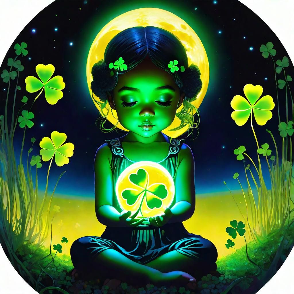 Invoking luck, wisdom and abundance  by @Raphaelle