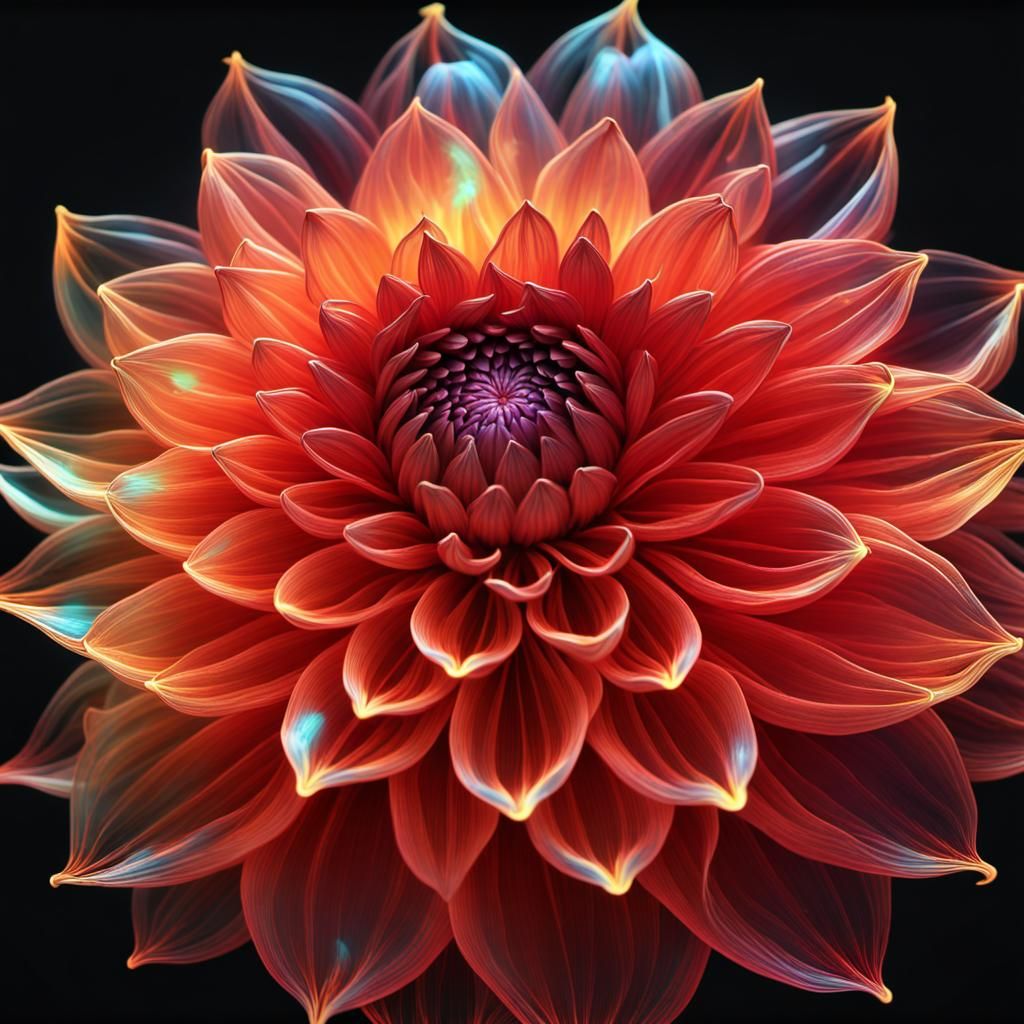 Fire Petals   by @Camellia Lane