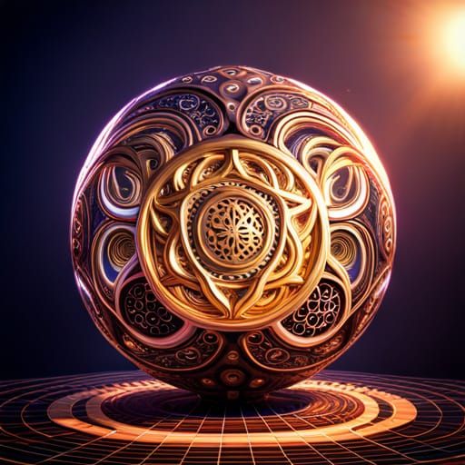Magical fantasy orb #4