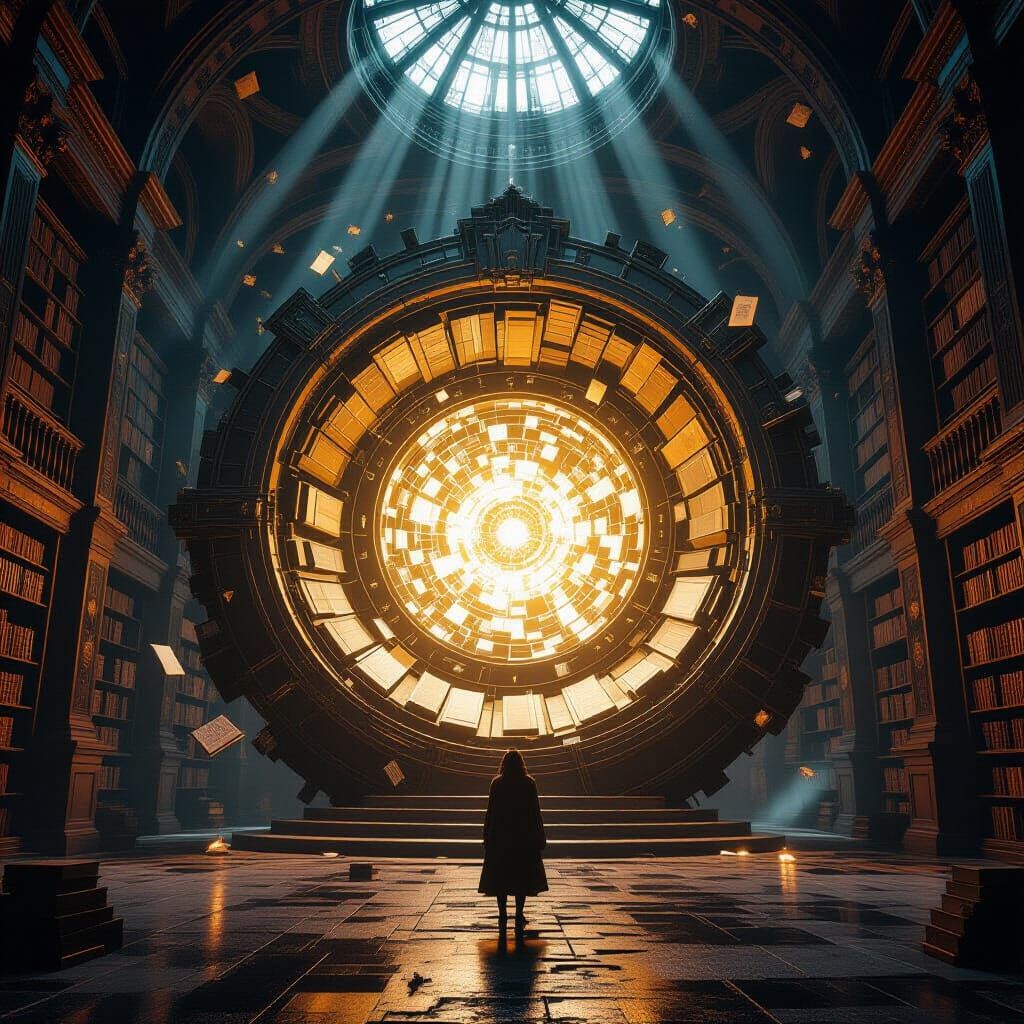 The Last Librarian’s Gateway  by @7thD