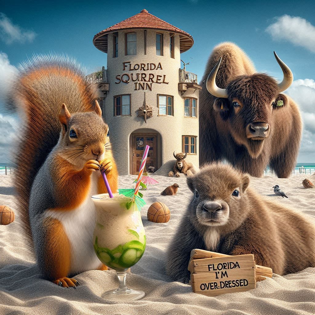 The Squirrel Adventures -  Long Overdue Florida Vacation with Yak