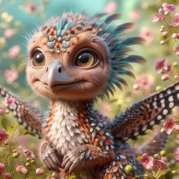 Beautiful Archaeopteryx