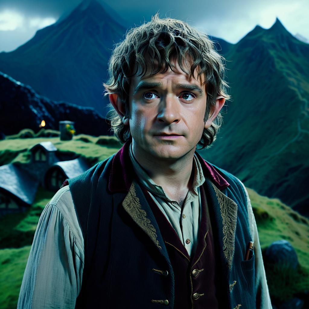 Bilbo Baggins / The Hobbit - AI Generated Artwork - NightCafe Creator