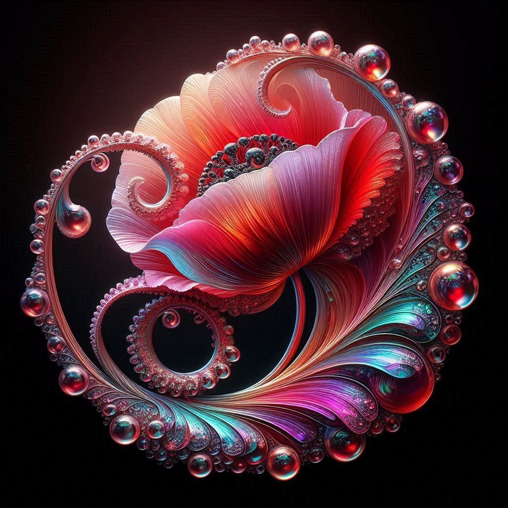 fractal poppy