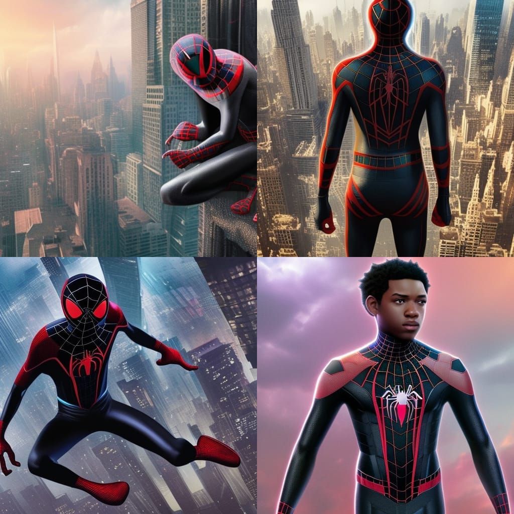 miles morales - AI Generated Artwork - NightCafe Creator