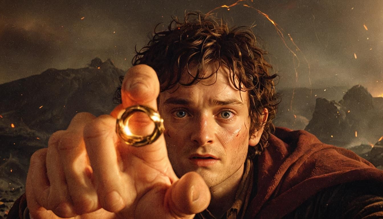 Frodo in Lord of the Rings   by @GAi