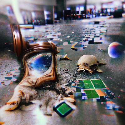 It was not until the paralytic crawl of time had passed that...