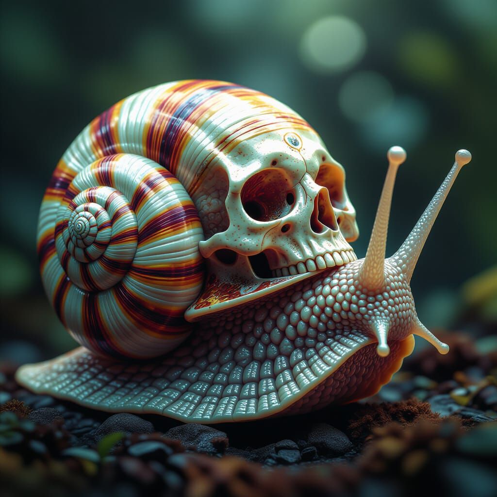 The Skull Snail 💀 🐌 