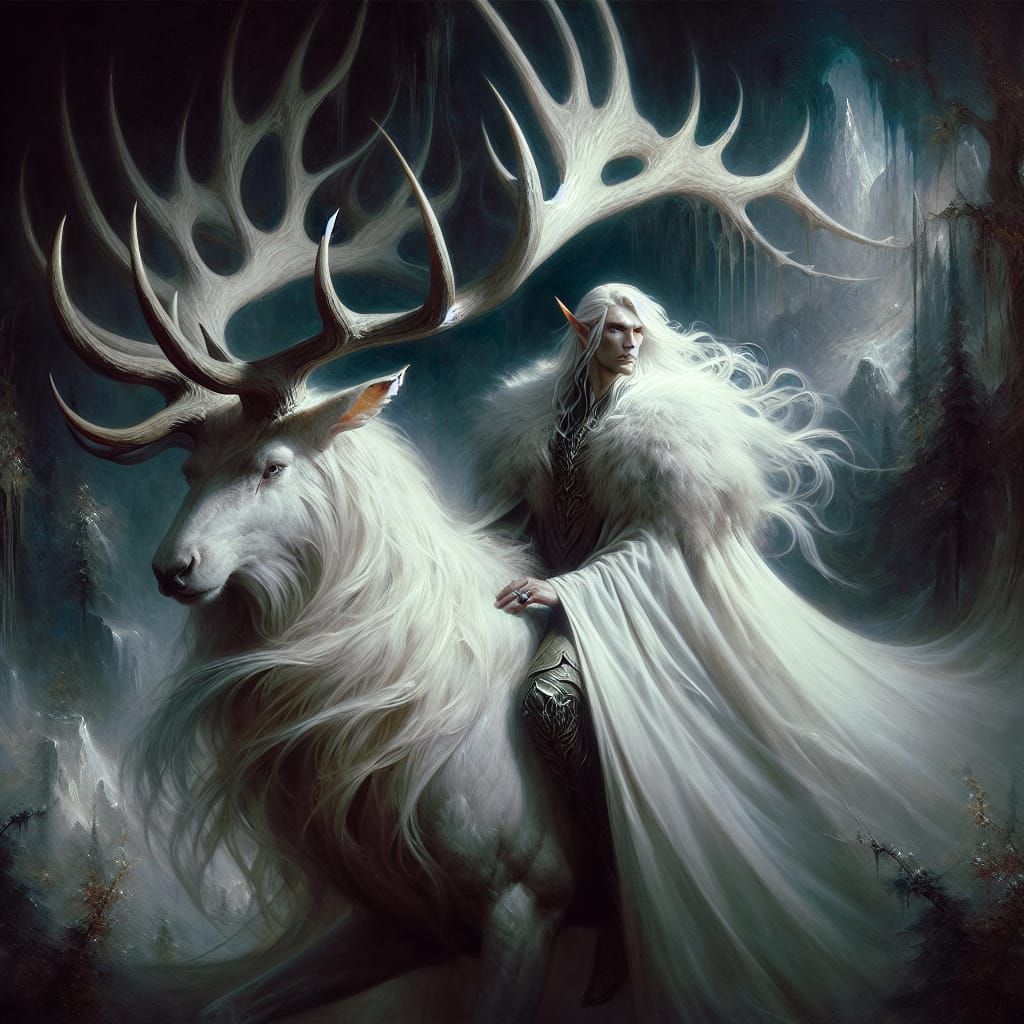 Thranduil  by @D Rivers