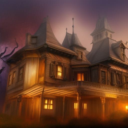 Creepy mansion