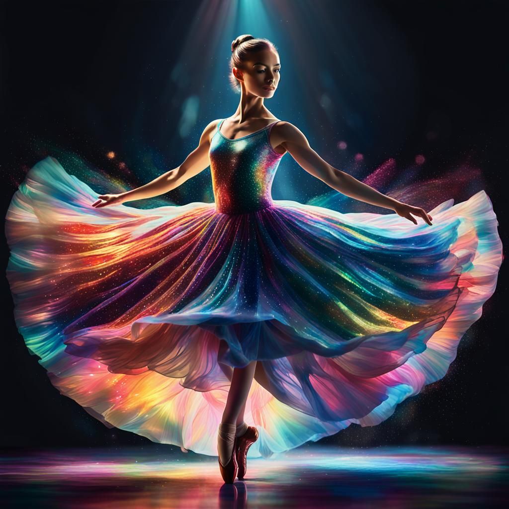Iridescence: A Ballerina Performs!