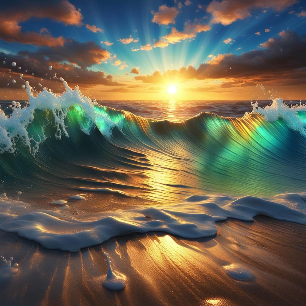Dreamy beach view.