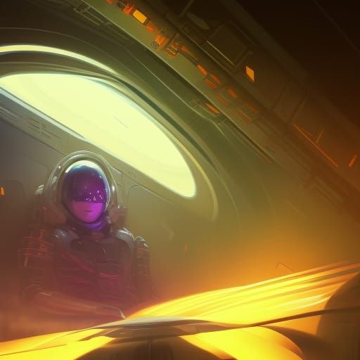 Engineer checking the energy levels while going through hype...
