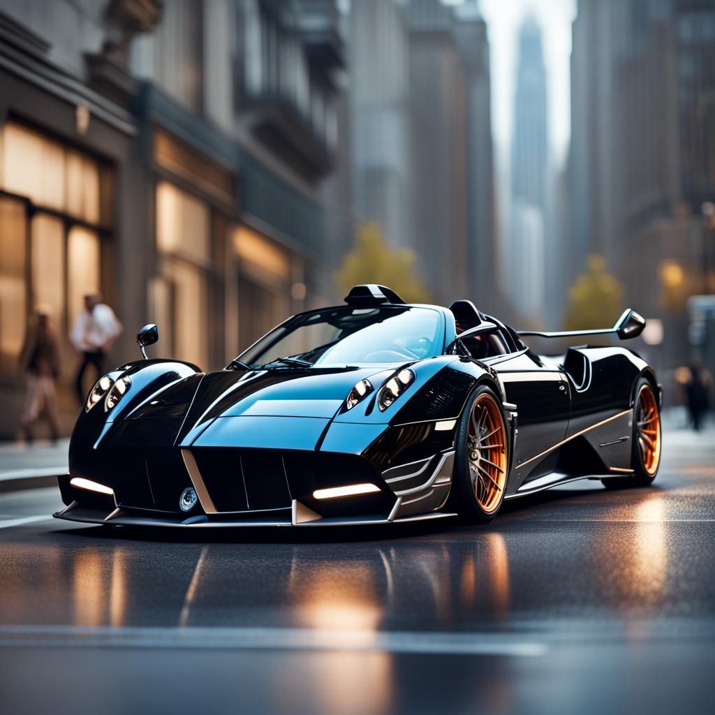 Pagani Roadster - AI Generated Artwork - NightCafe Creator