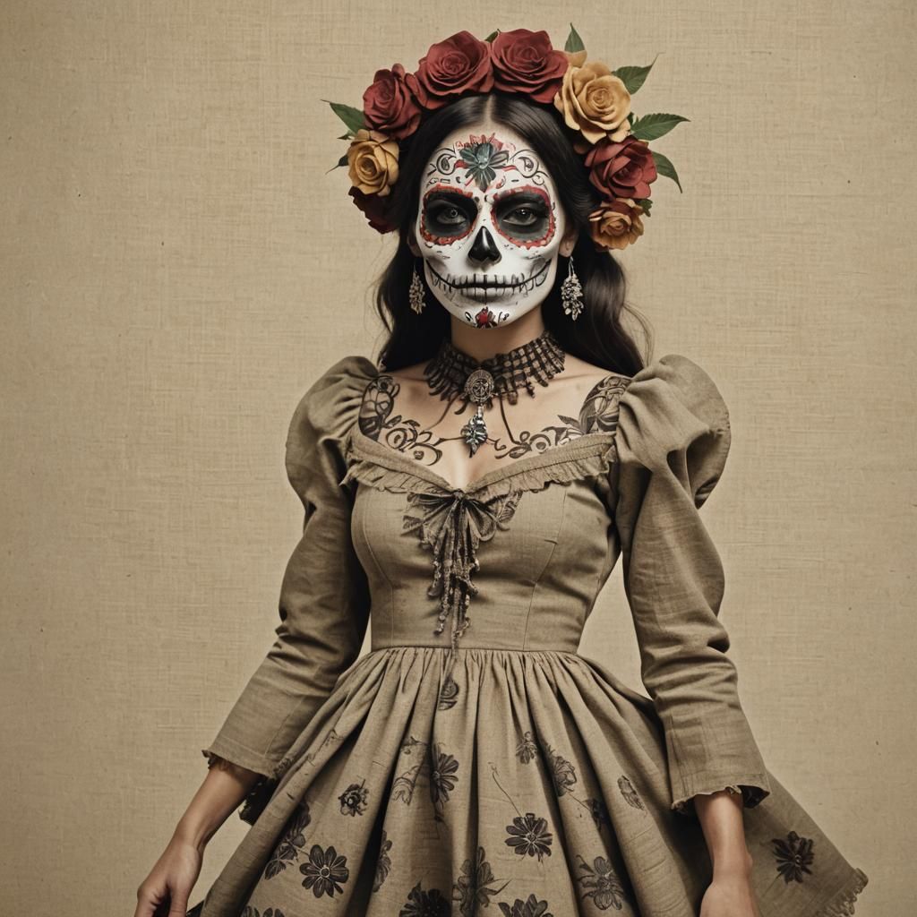 Sugar Skull Woman #215