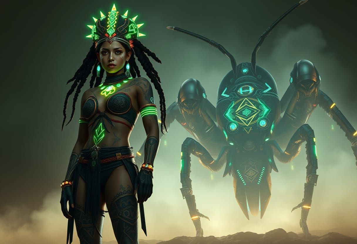 A Titan for Tribal Warrior-Princess