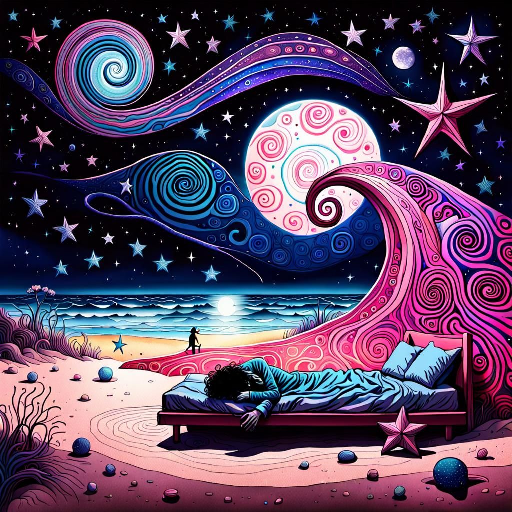 Un rêve au bord de l'océan...