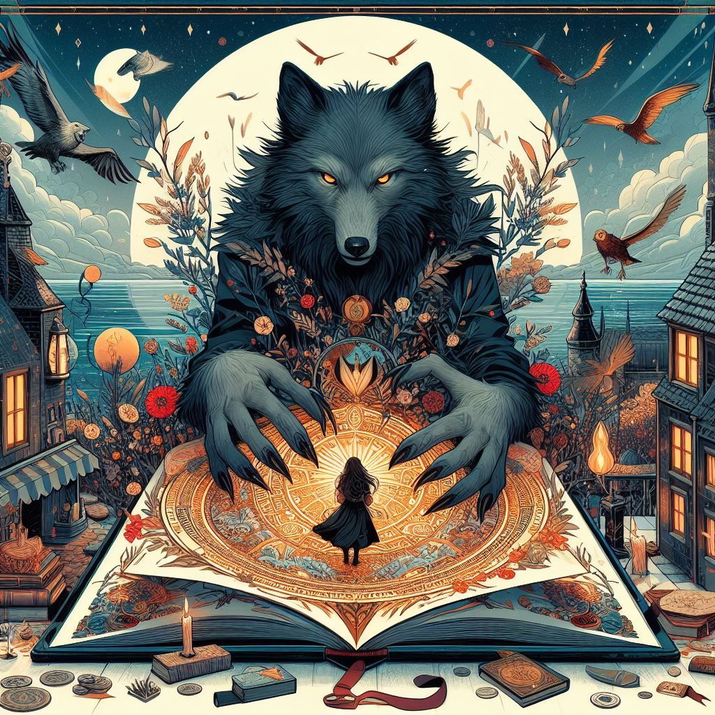 Comic book cover by Maria Wolf