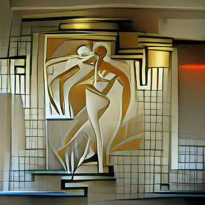 dance and swagger art deco