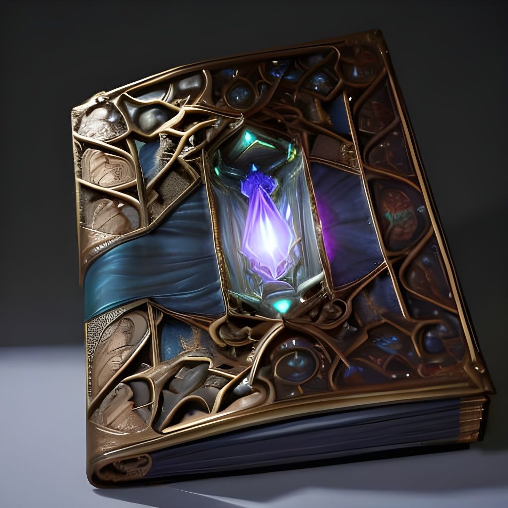 Magic book - AI Generated Artwork - NightCafe Creator