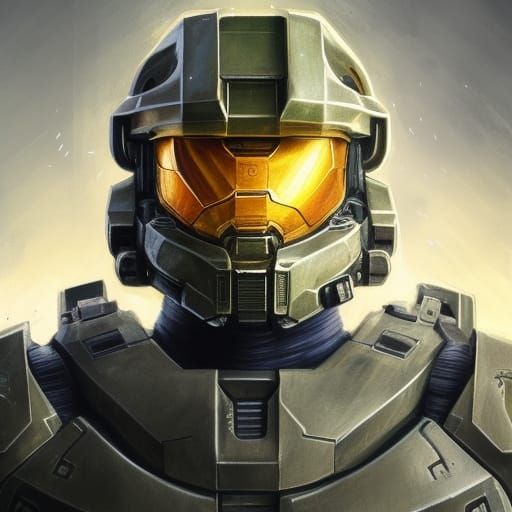 Master chief from HALO