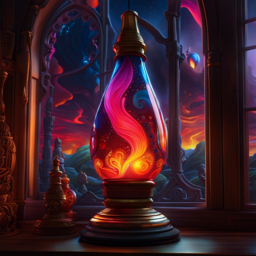 The Lava Lamp of Parallel Worlds  by @Infinite Reality