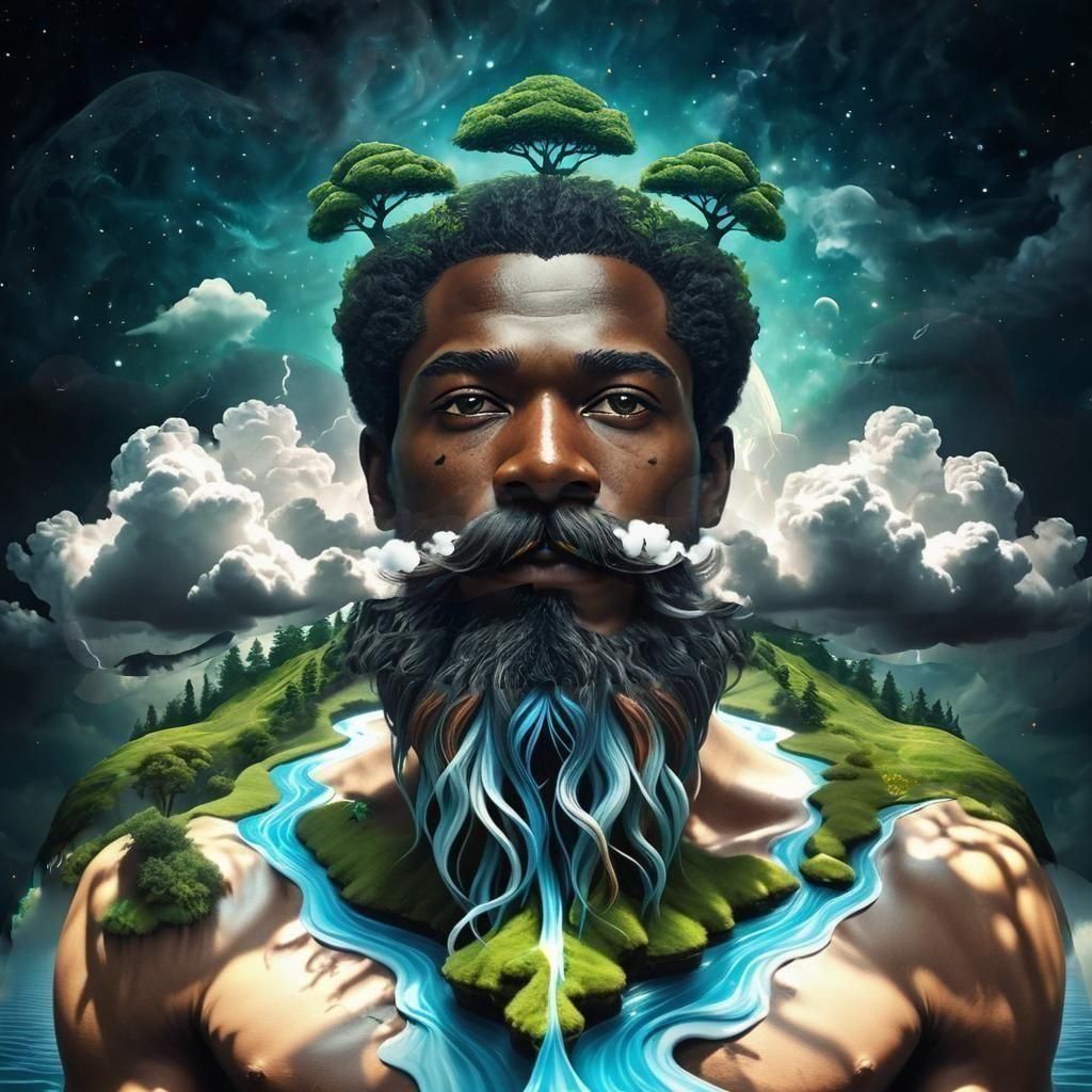 The Beard of Father Nature  by @James