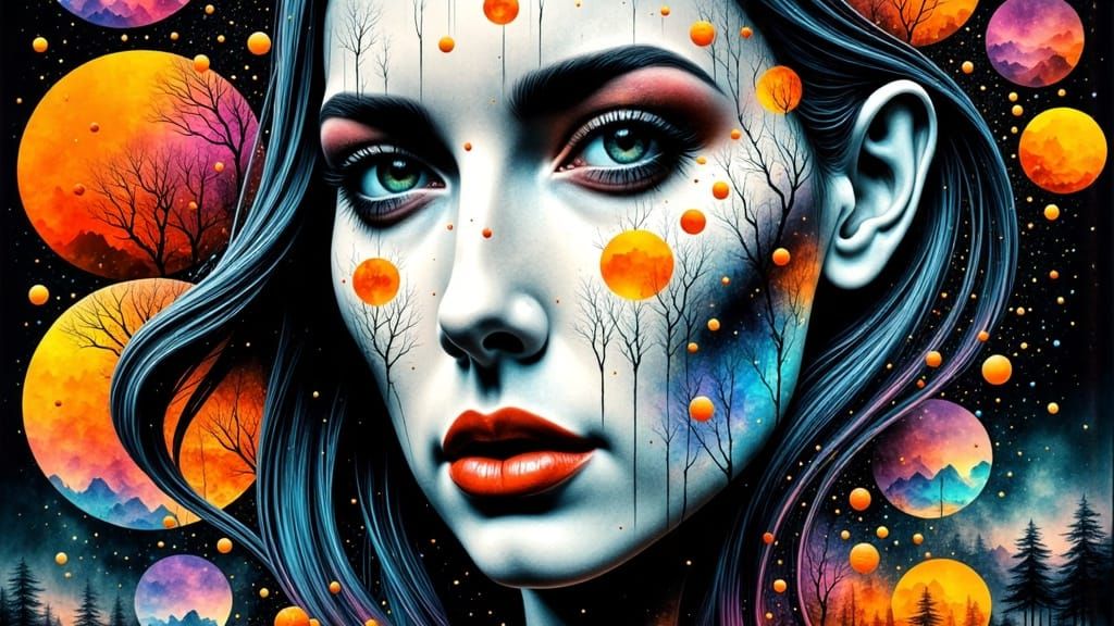 Surreal Futuristic Landscapes Inspired by Japanese Nature an...