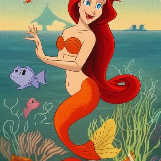 the little mermaid