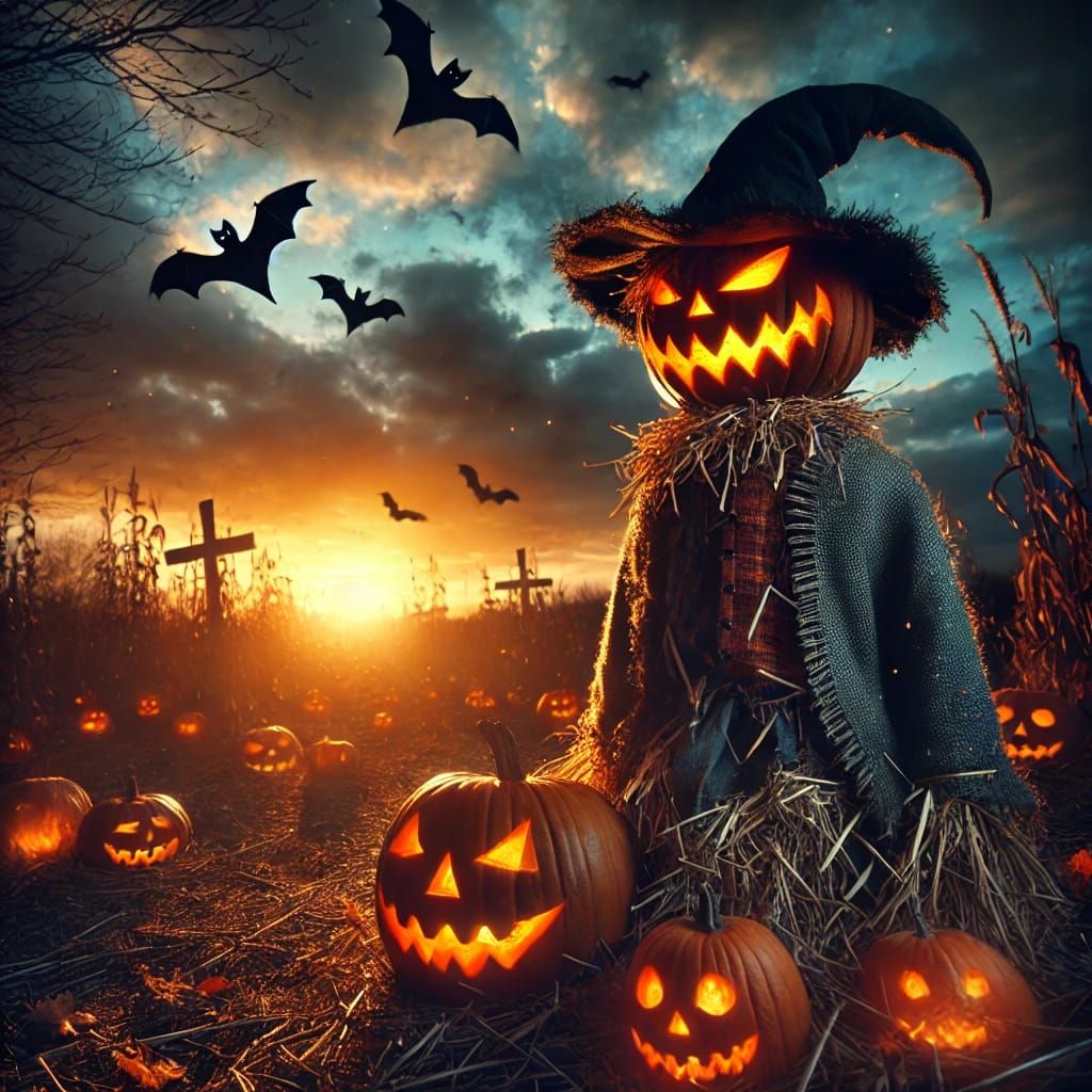 halloween scarecrow