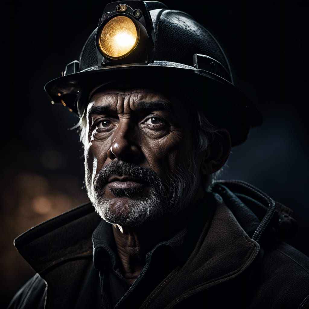 The Coal Miner  by @possom2009
