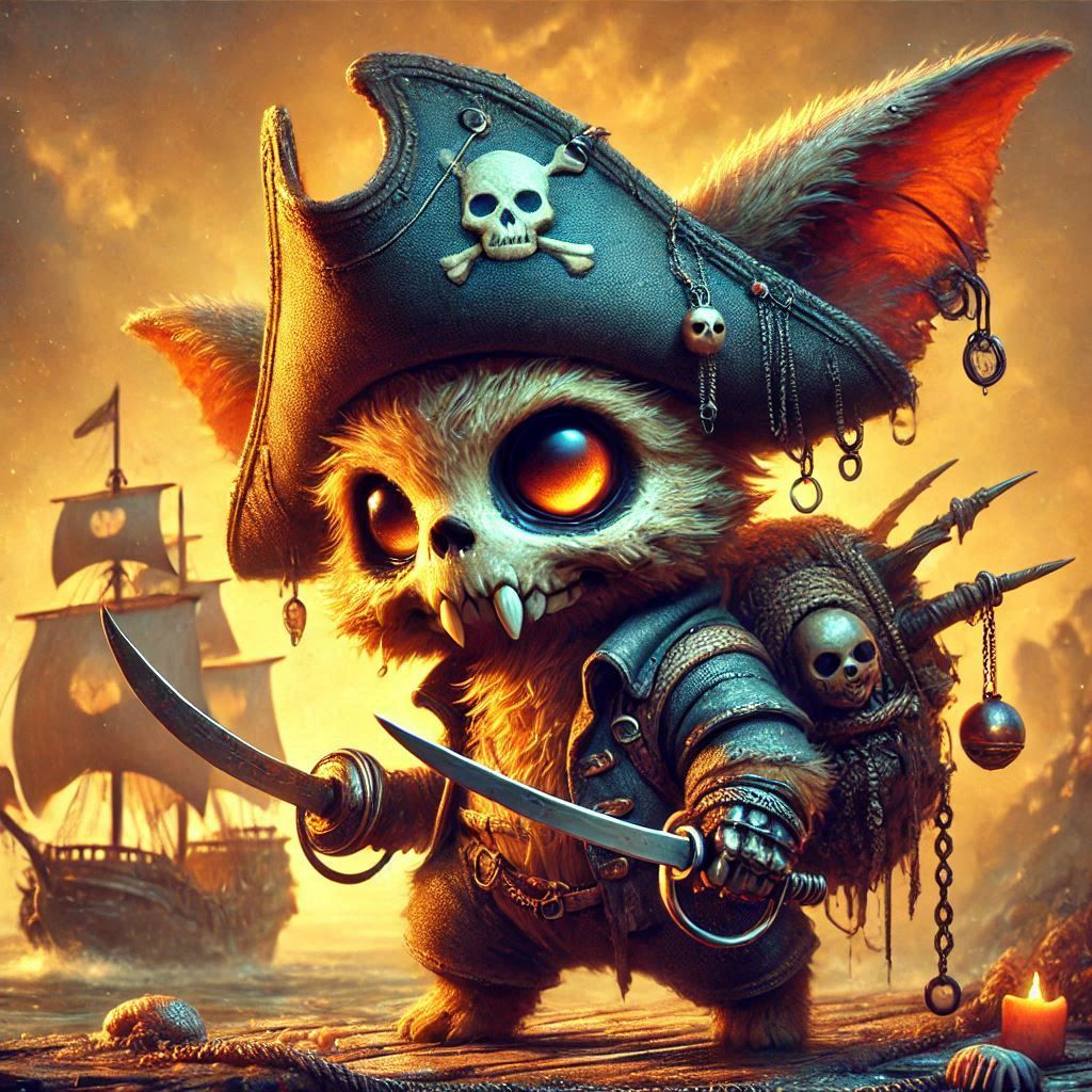 adorable fairy-tale fantasy creature portrait..