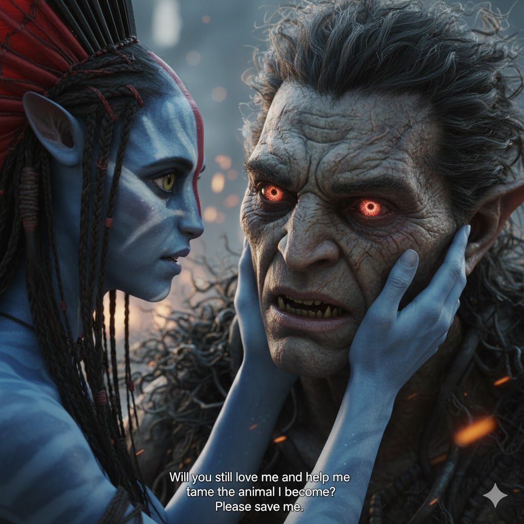 Varang..Will you still love me and help me tame the animal I have become? Please save me.