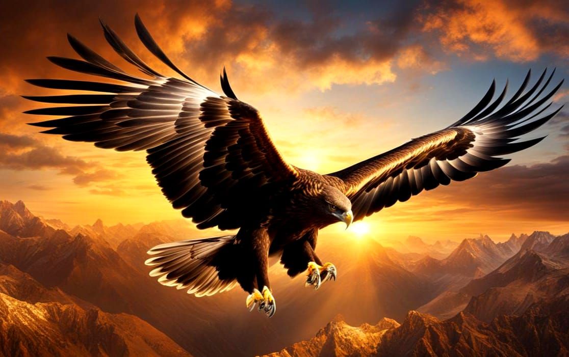 Golden Eagle  by @Me May Phim