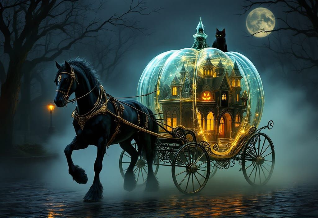 The Midnight Carriage  by @Shywolf