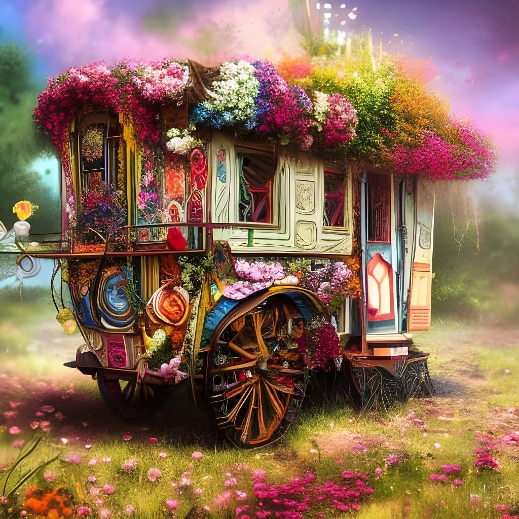 Gypsy Wagon   by @Stingermoon 