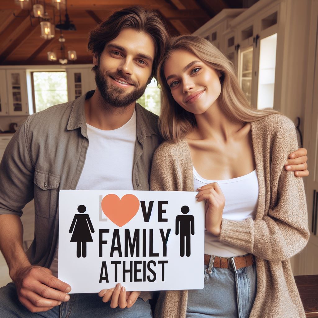 A Happy & Peaceful Atheist Couple